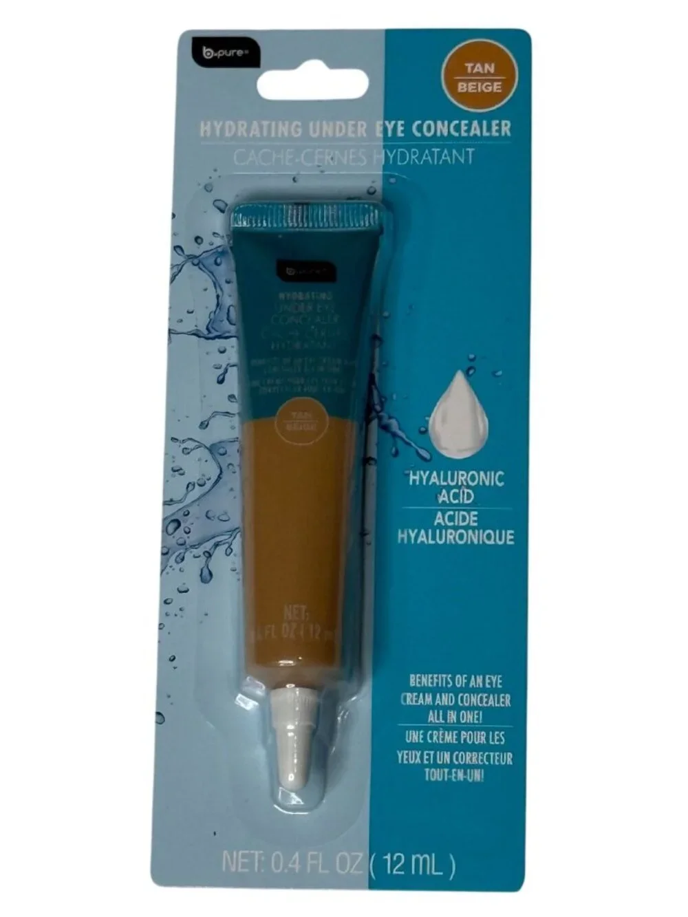 b.pure Under Eye Concealer Tan Beige Hyaluronic New